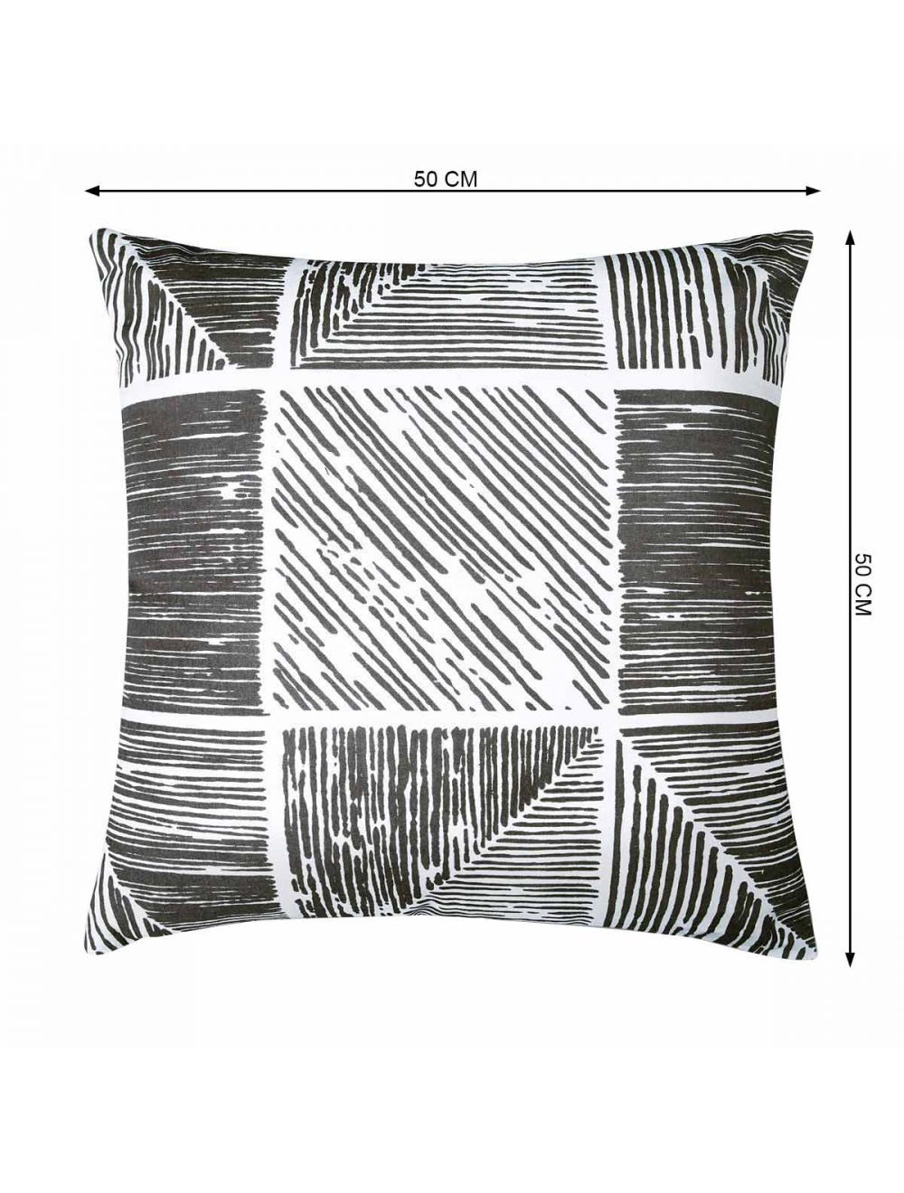 Graphite Geometrics Cushion-IAAH