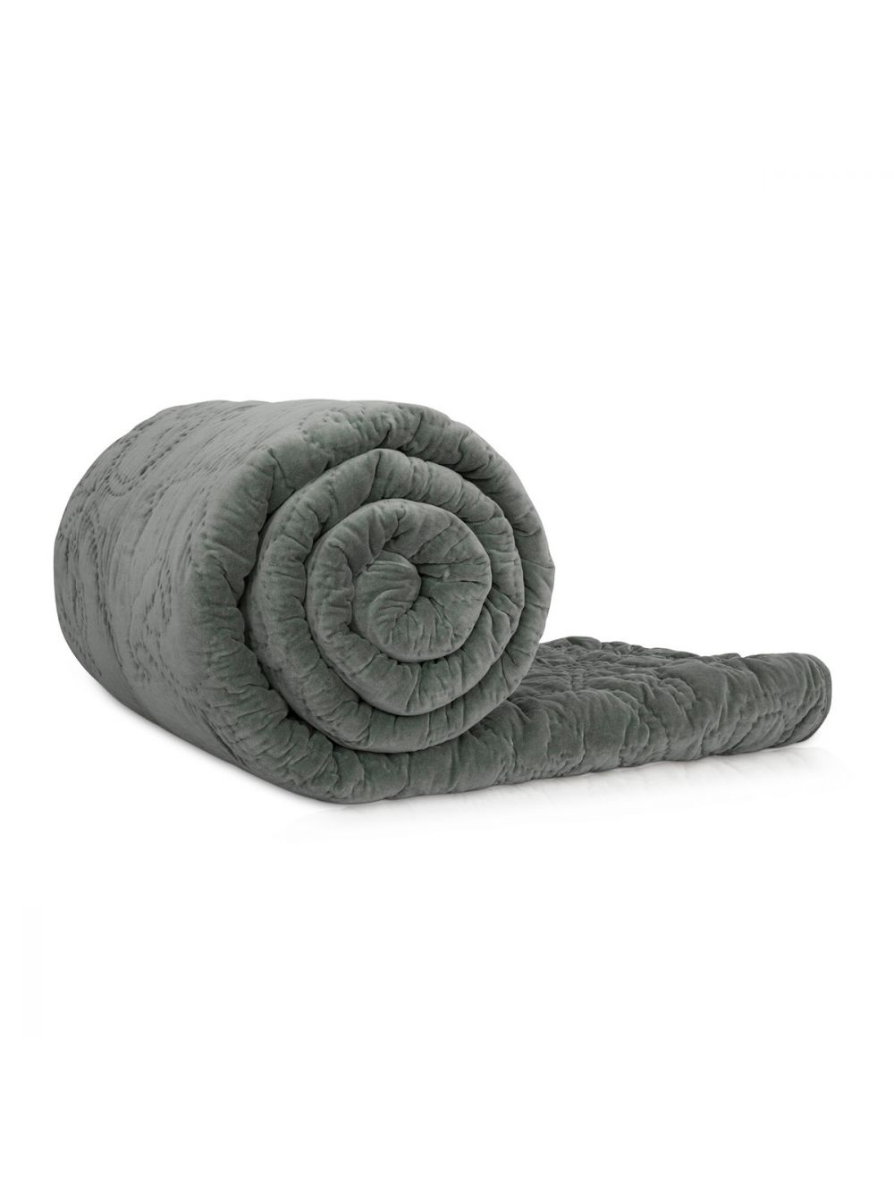 Hand Quilted Velvet Bedset-IAAH