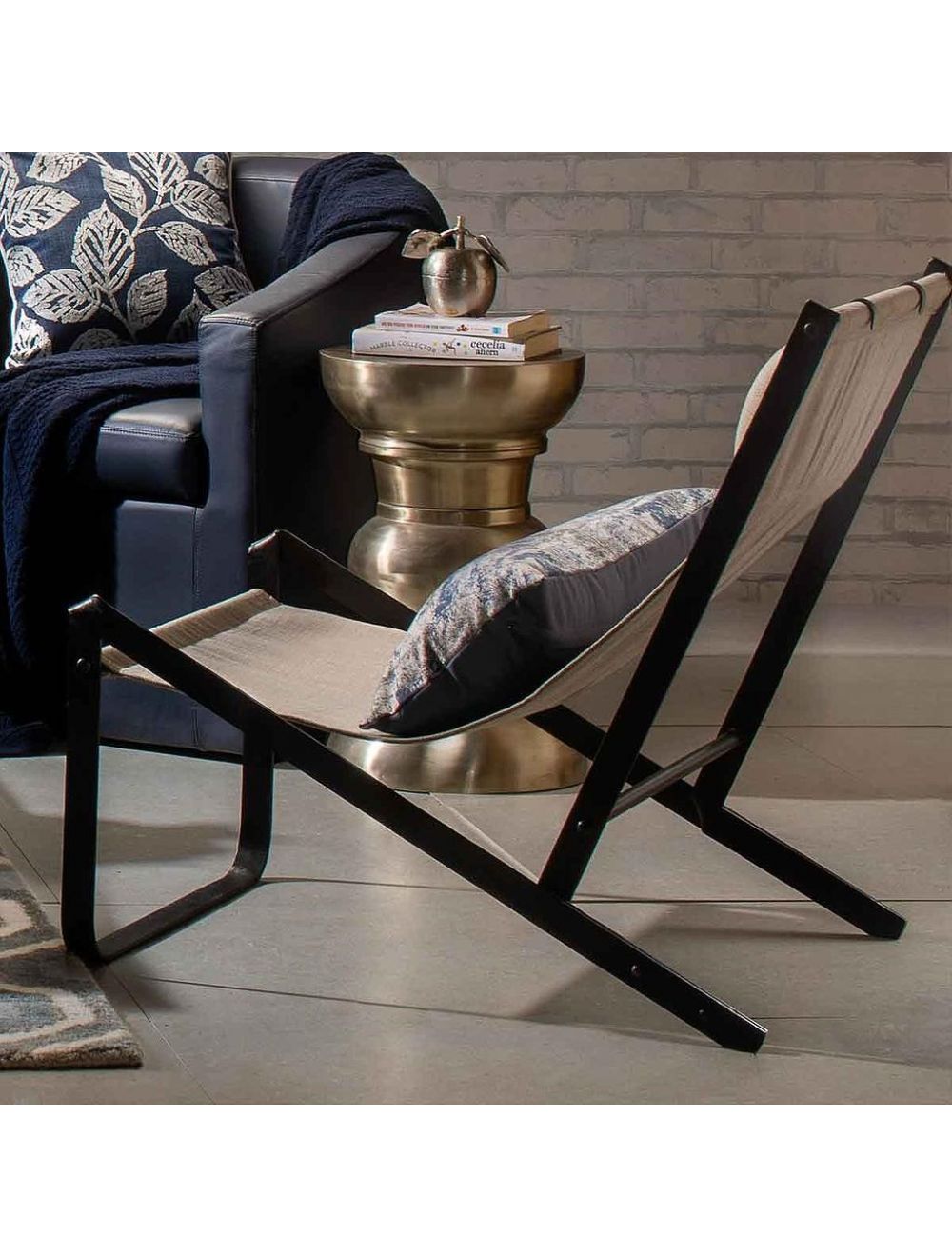 Crossbar Accent Chair-IAAH