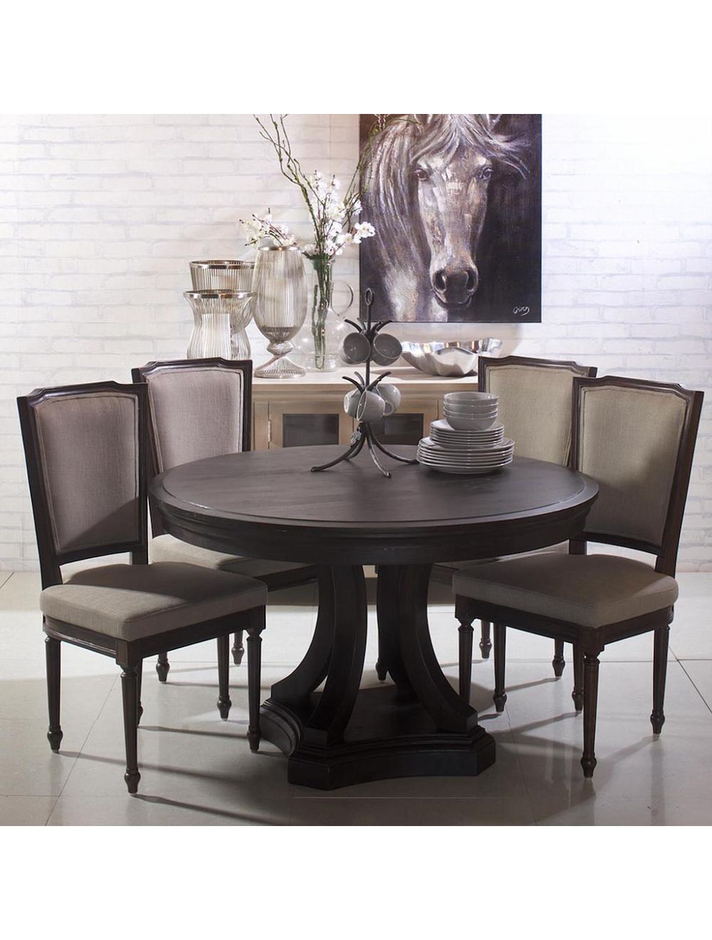 Clio Round Dining Table-IAAH