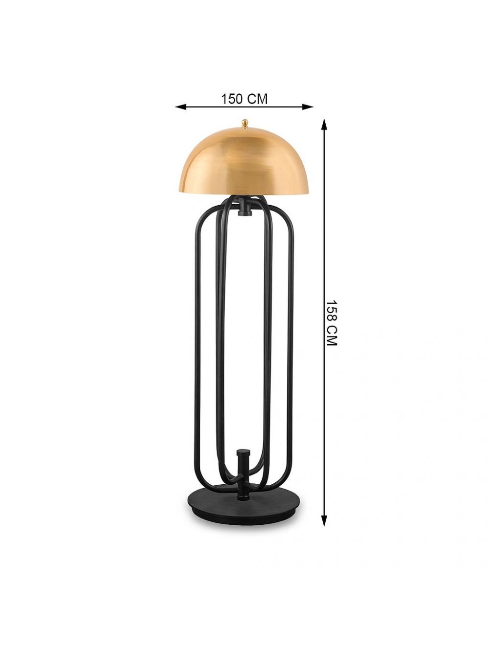 Dusk Dome Floor Lamp-IAAH