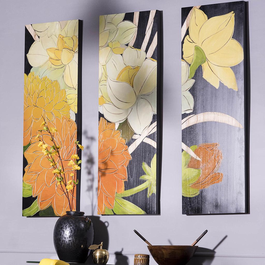 Spring Blossom Wall Art - Set of 3 Panels -  - IAAH