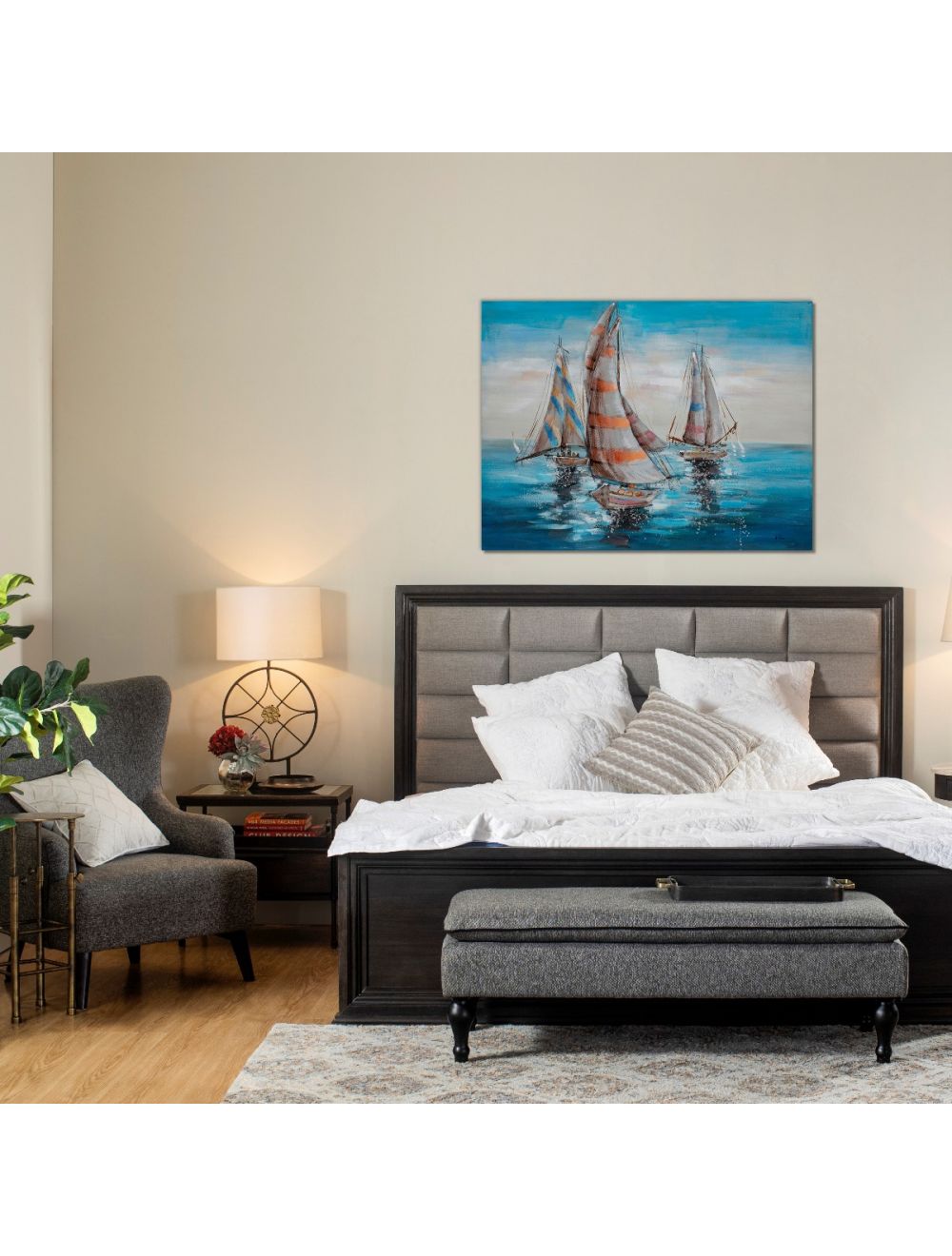 Sailboats Wall Art III