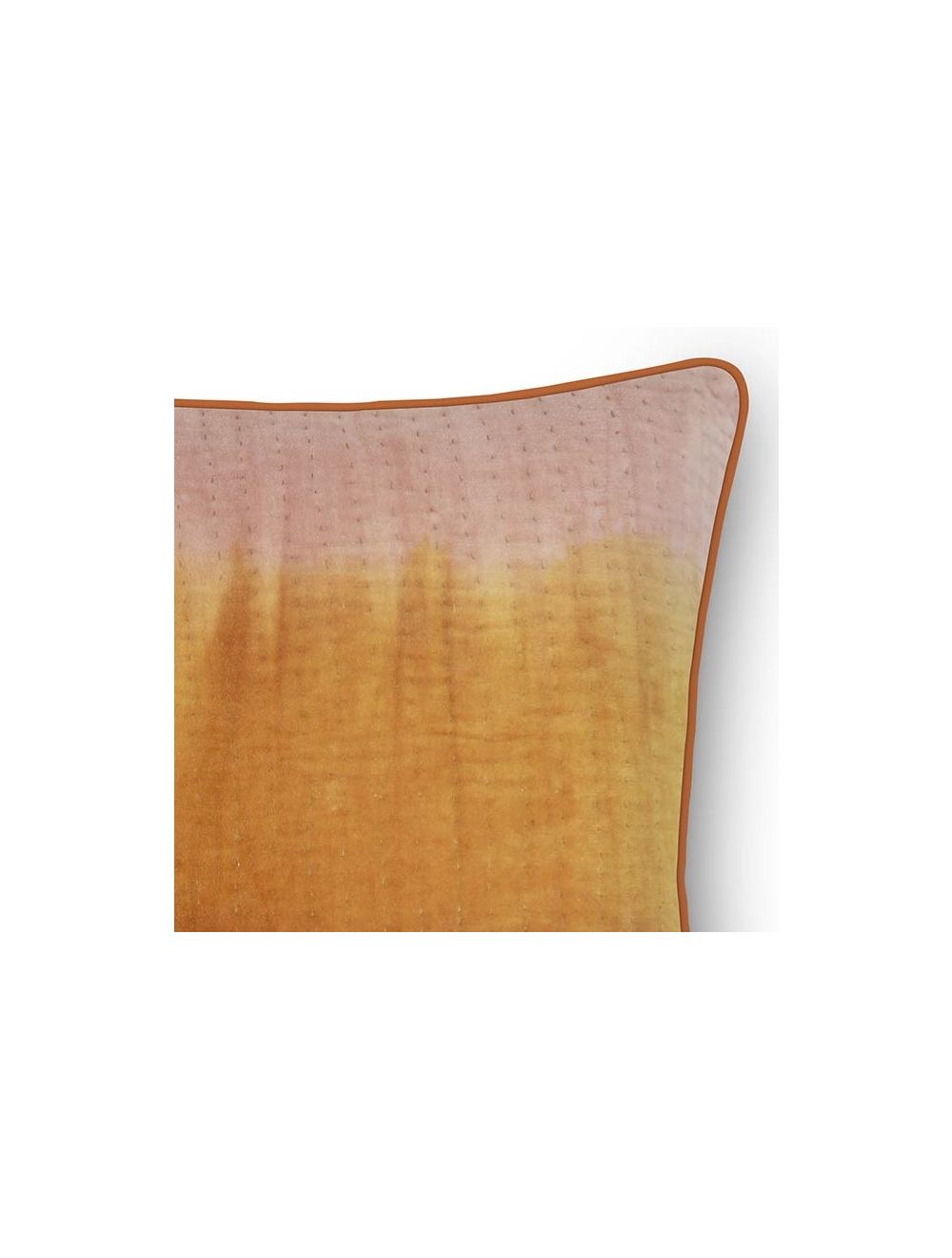 Ombre Velvet Quilted Cushion