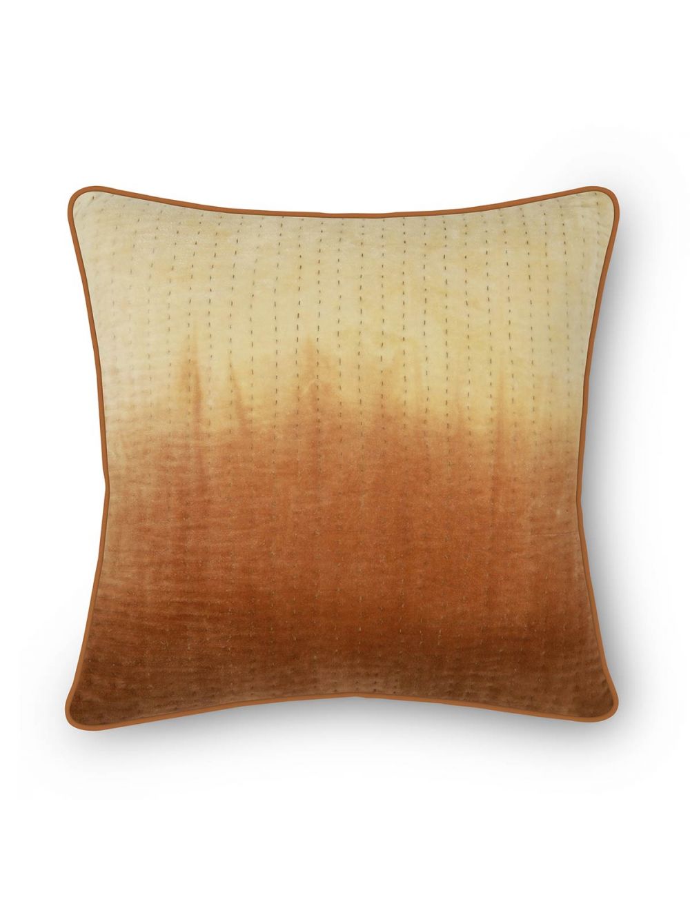 Ombre Velvet Quilted Cushion