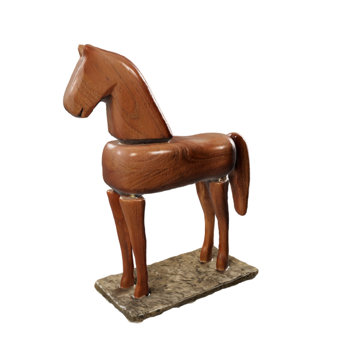 Bronco Wooden Sculpture (Limited Edition) 