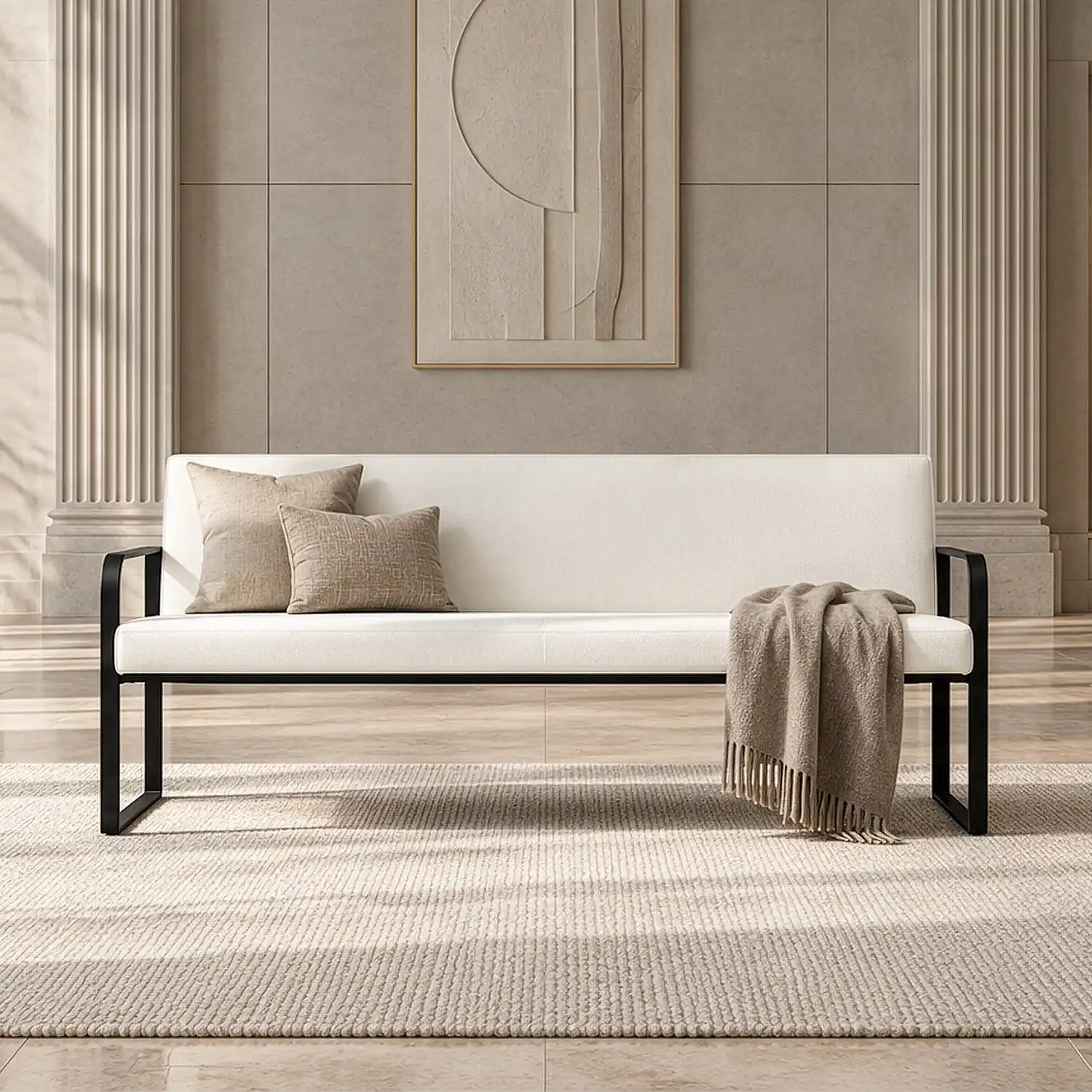 Rowen Metal Sofa