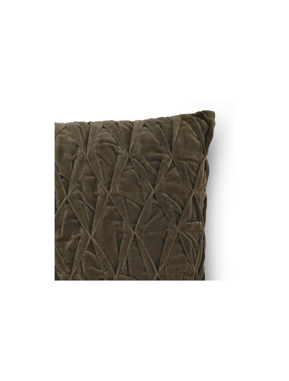 Ruched Velvet Cushion-IAAH
