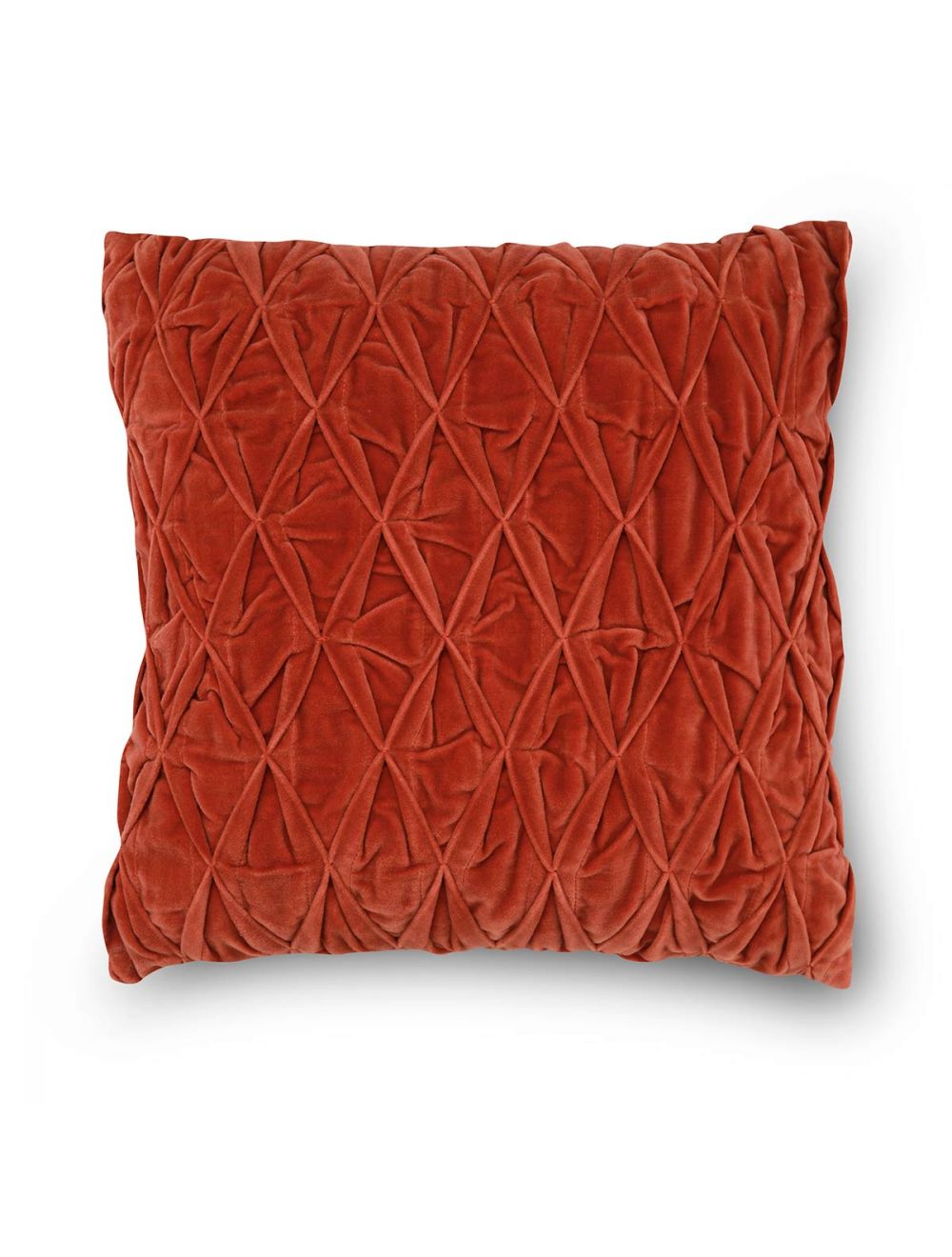 Ruched Velvet Cushion-IAAH