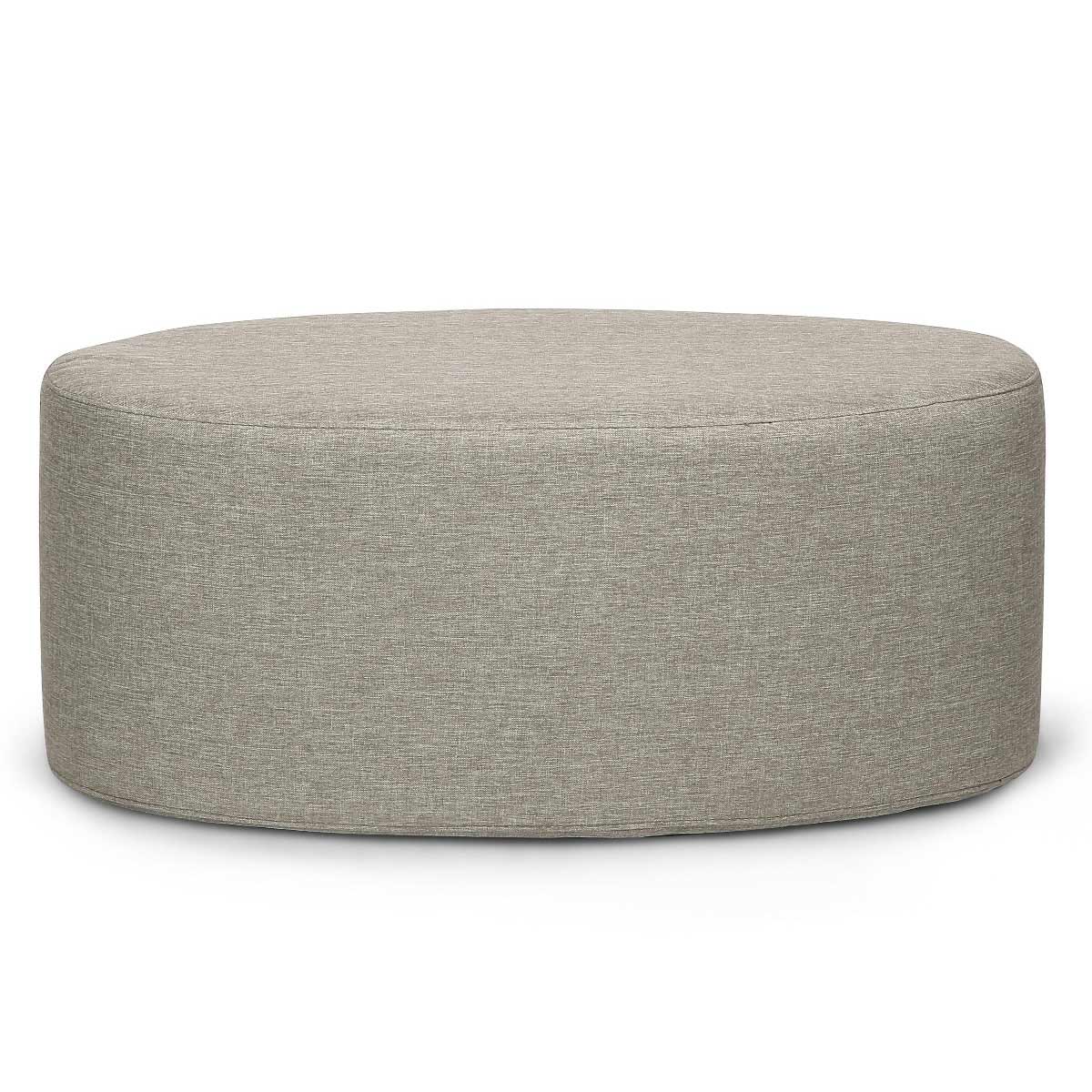 Ellips Ottoman -  Large / Fossil Grey - IAAH