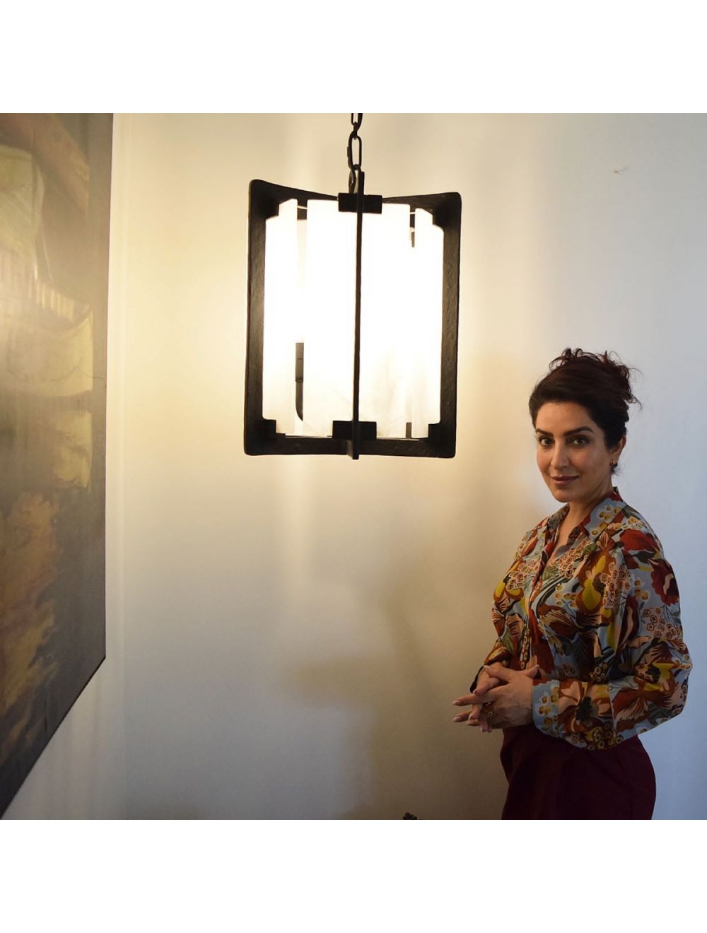 Alabaster Pendant Handcrafted Alabaster - IAAH