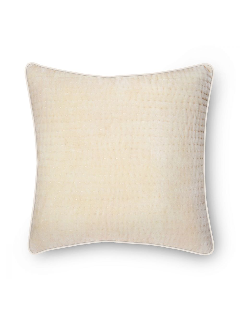 Velvet Hand Quilted Cushion