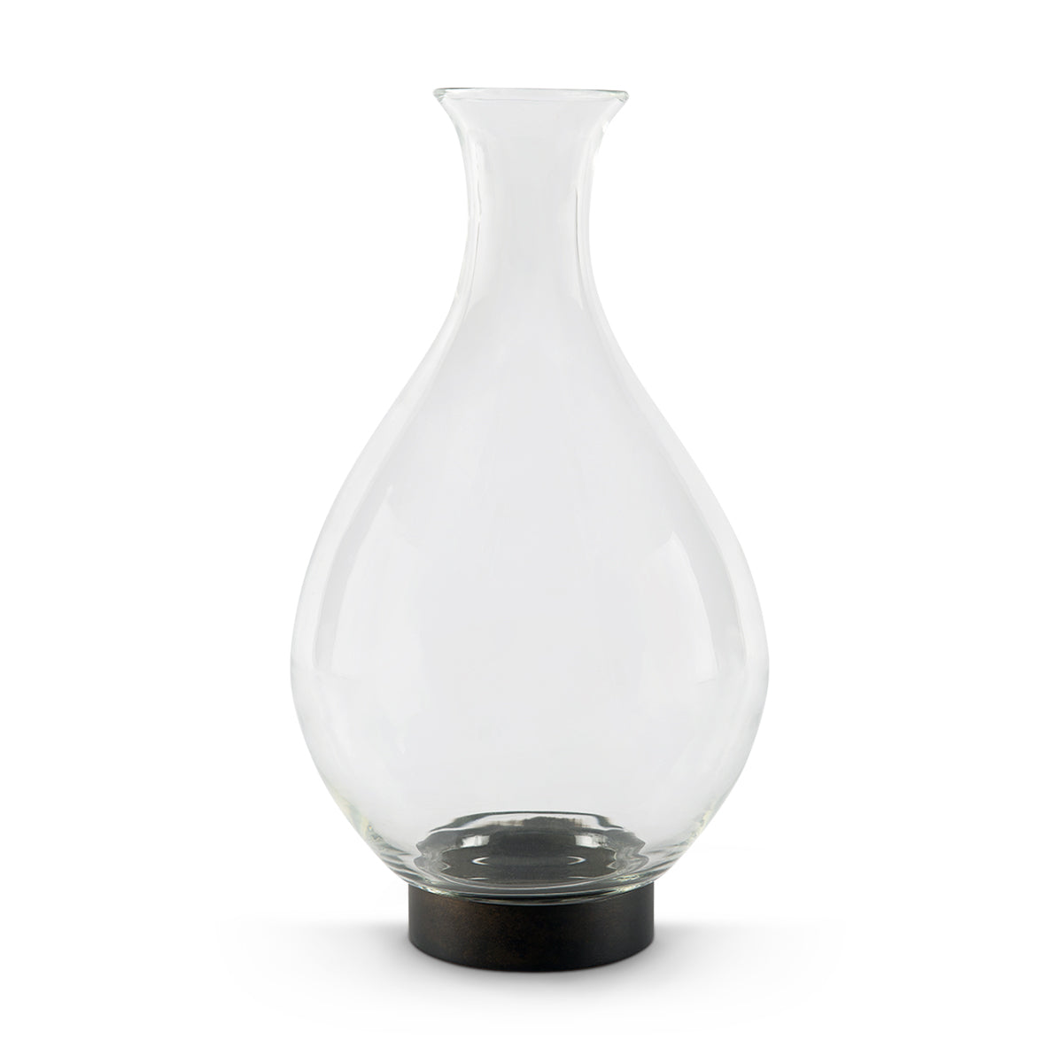 Carol Clear Glass Vase -  Extra Large - IAAH